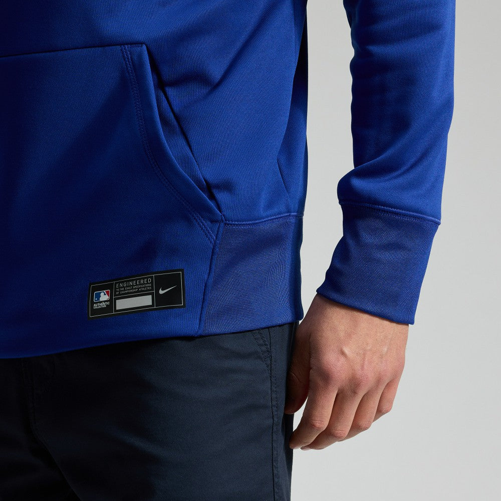Los Angeles Dodgers Authentic Collection Therma-FIT Hoodie - Royal | Nike