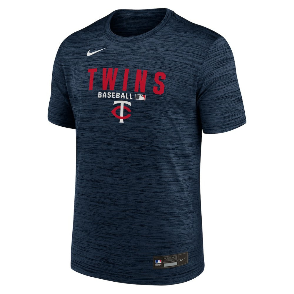 Minnesota Twins Authentic Collection Velocity Dri-FIT T-Shirt - Navy | Nike
