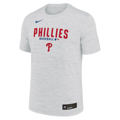 Philadelphia Phillies Authentic Collection Velocity Dri-FIT T-Shirt - White | Nike