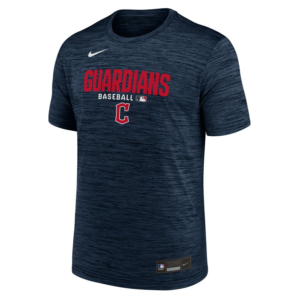Cleveland Guardians Authentic Collection Velocity Dri-FIT T-Shirt - Navy | Nike