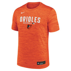Baltimore Orioles Authentic Collection Velocity Dri-FIT T-Shirt - Orange | Nike