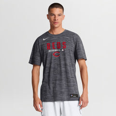 Cincinnati Reds Authentic Collection Velocity Dri-FIT T-Shirt - Black | Nike