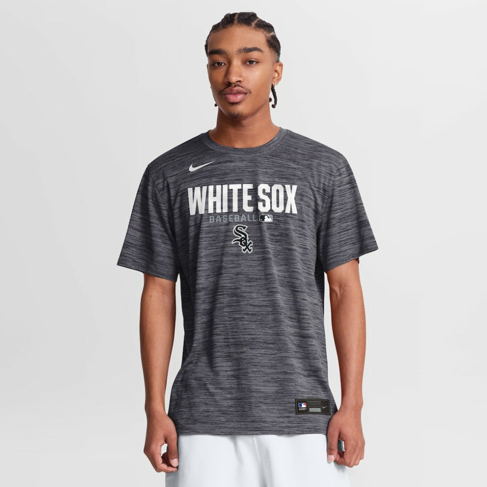 Chicago White Sox Authentic Collection Velocity Dri-FIT T-Shirt - Black | Nike