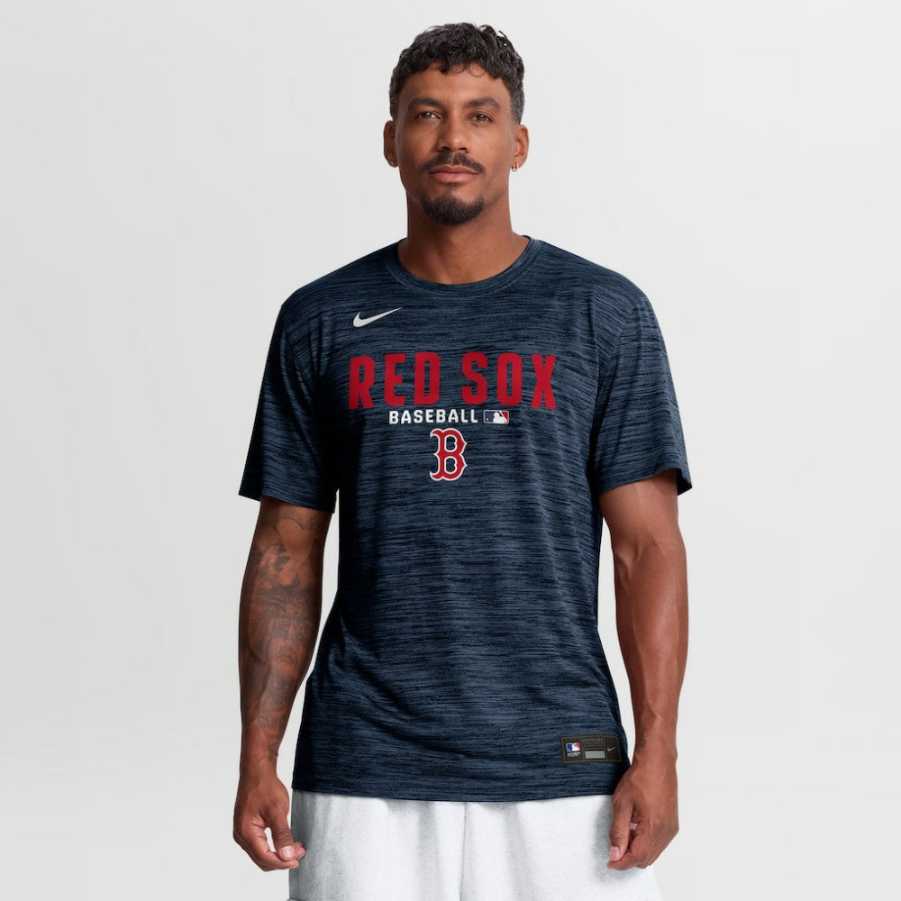 Boston Red Sox Authentic Collection Velocity Dri-FIT T-Shirt - Navy | Nike