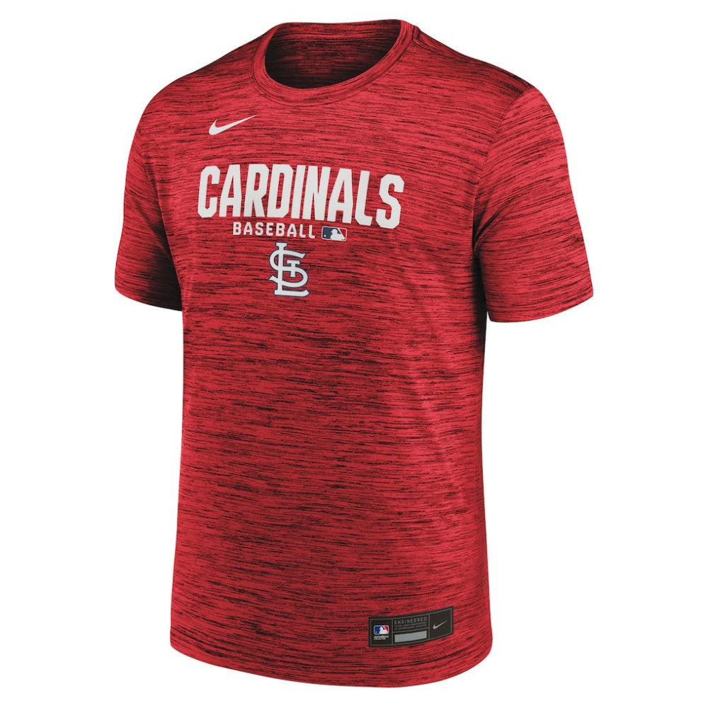 St. Louis Cardinals Authentic Collection Velocity Dri-FIT T-Shirt - Red | Nike