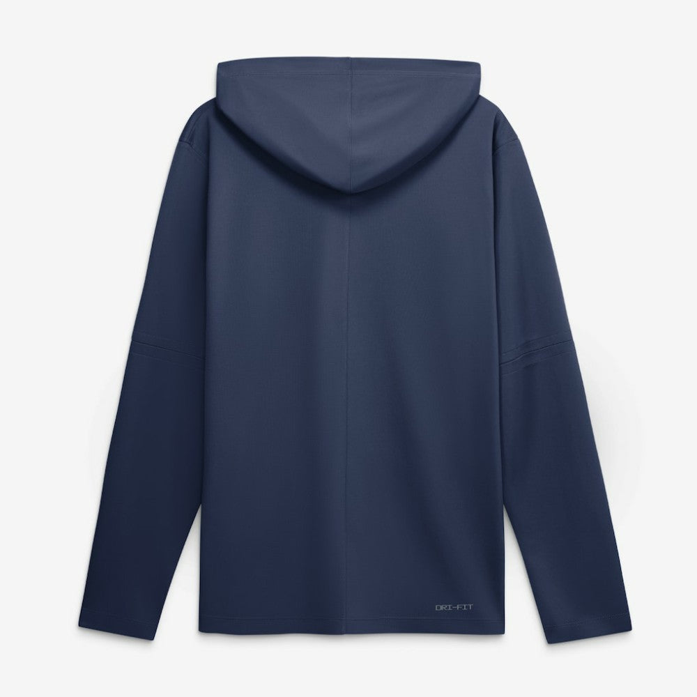 Tampa Bay Rays Authentic Collection Dri-FIT Long Sleeve Hooded T-Shirt - Navy | Nike