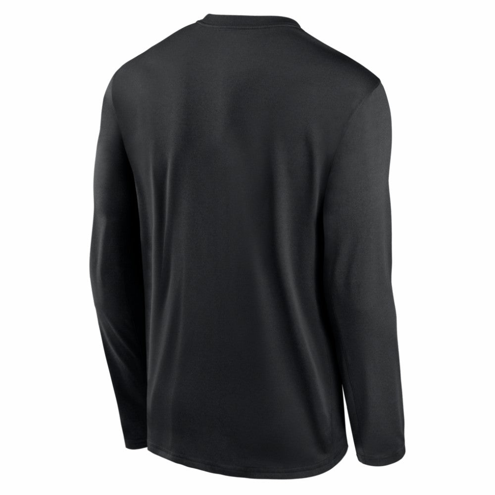 Los Angeles Dodgers Authentic Collection Legend Dri-FIT Long Sleeve T-Shirt - Black | Nike