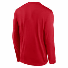 Los Angeles Angels Authentic Collection Legend Dri-FIT Long Sleeve T-Shirt - Red | Nike