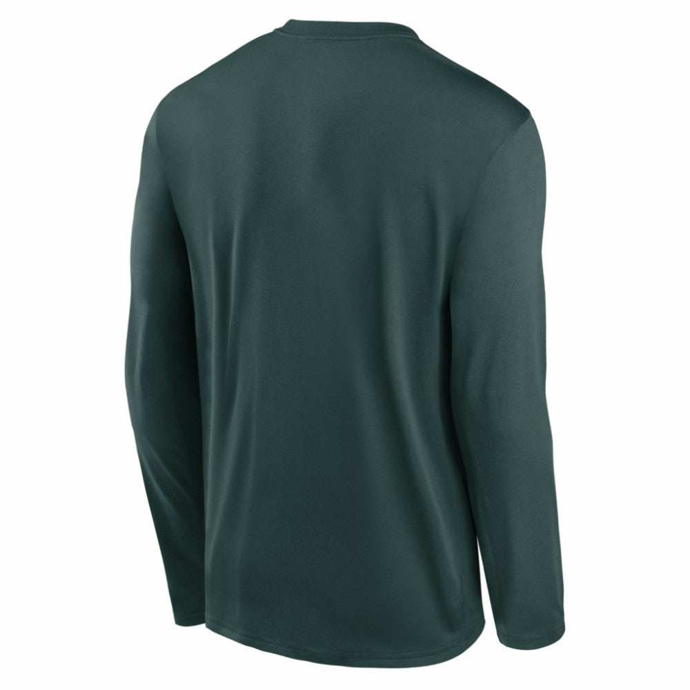 Athletics Authentic Collection Legend Dri-FIT Long Sleeve T-Shirt - Green | Nike