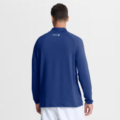 Kansas City Royals Authentic Collection Dri-FIT Raglan Half-Zip Pullover - Royal | Nike