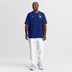 Los Angeles Dodgers Authentic Collection Dri-FIT Quarter-Zip Windshirt - Royal | Nike