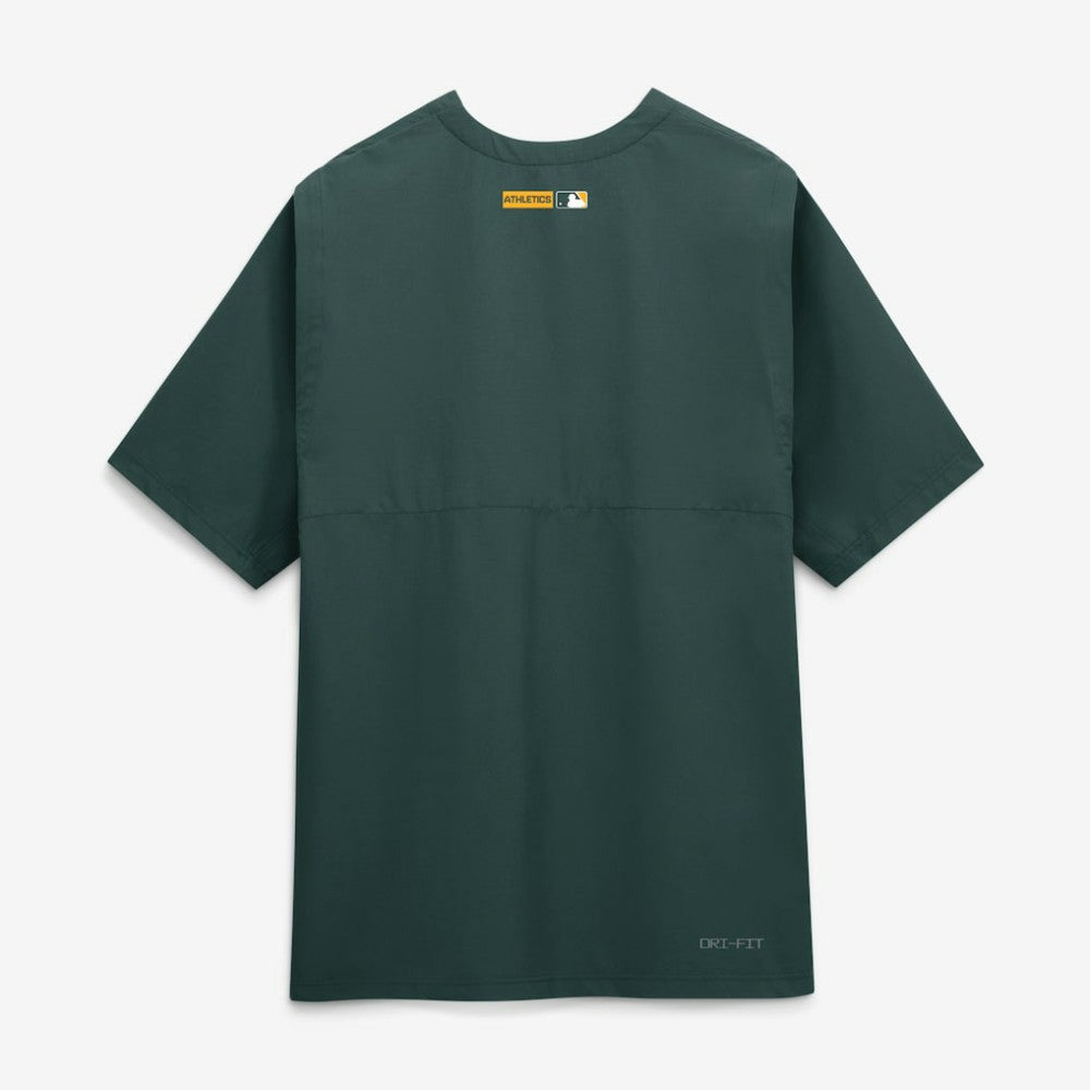 Athletics Authentic Collection Dri-FIT Quarter-Zip Windshirt - Green | Nike