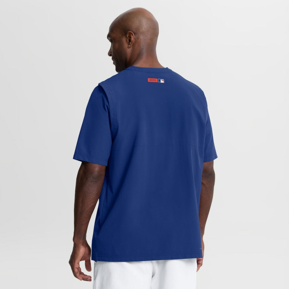 New York Mets Authentic Collection Dri-FIT Quarter-Zip Windshirt - Royal | Nike
