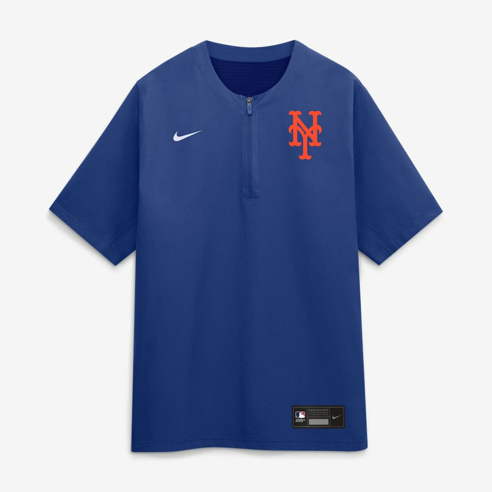 New York Mets Authentic Collection Dri-FIT Quarter-Zip Windshirt - Royal | Nike