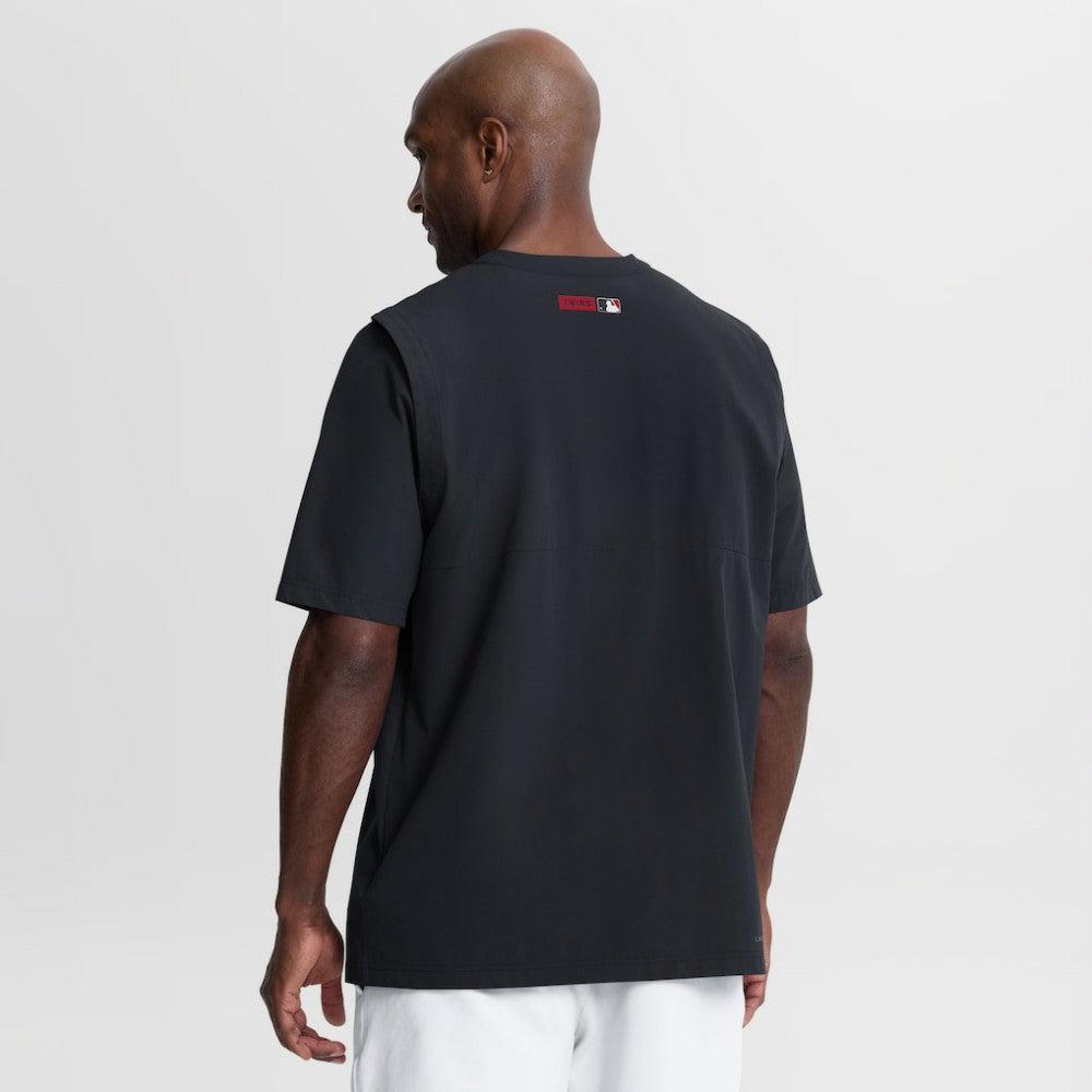 Minnesota Twins Authentic Collection Dri-FIT Quarter-Zip Windshirt - Navy | Nike