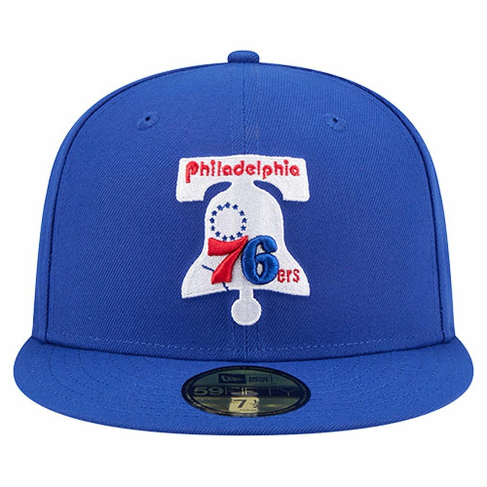 Philadelphia 76ers Core Logo 59FIFTY Fitted Hat - Royal | New Era shop