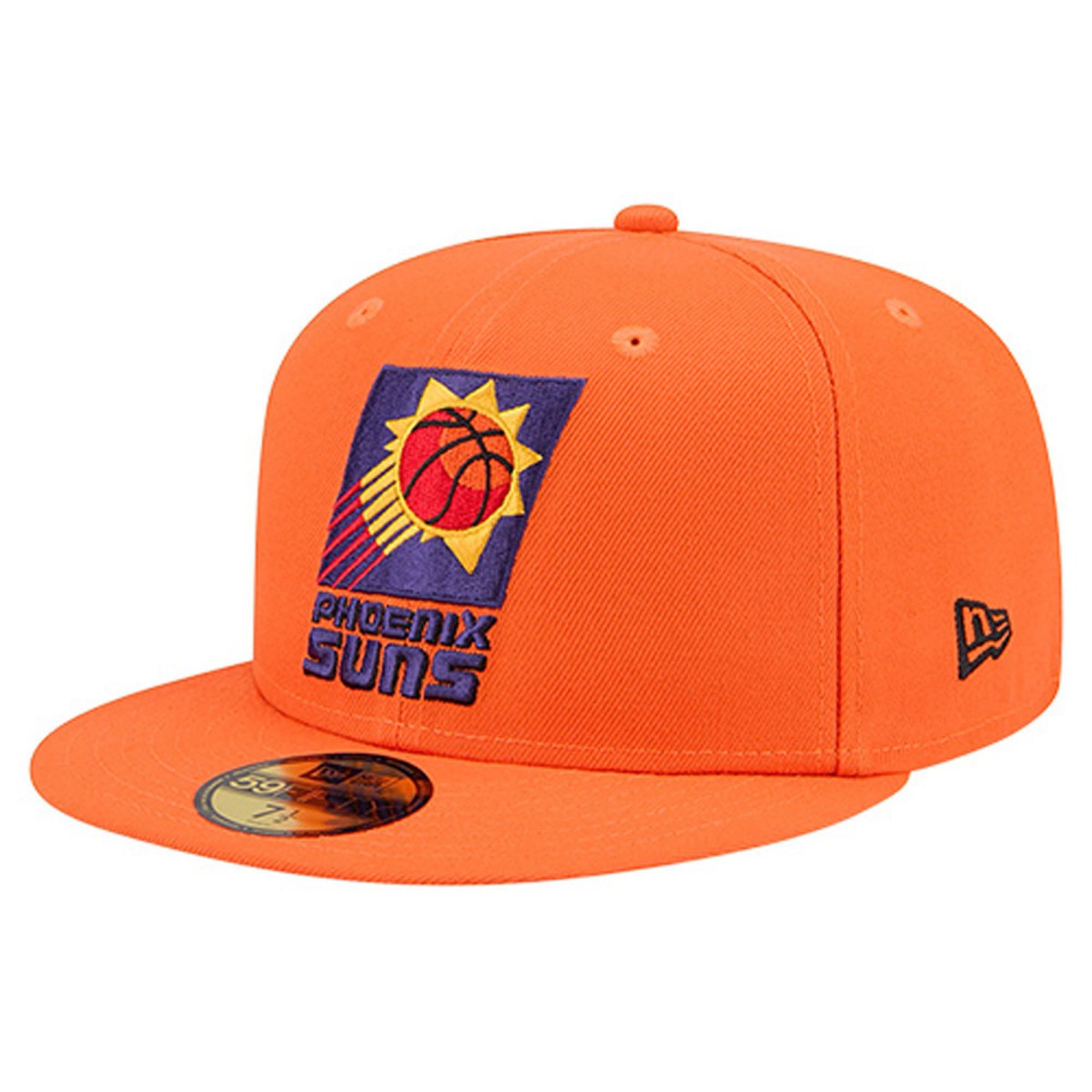 Phoenix Suns Core Logo 59FIFTY Fitted Hat - Orange | New Era on sale