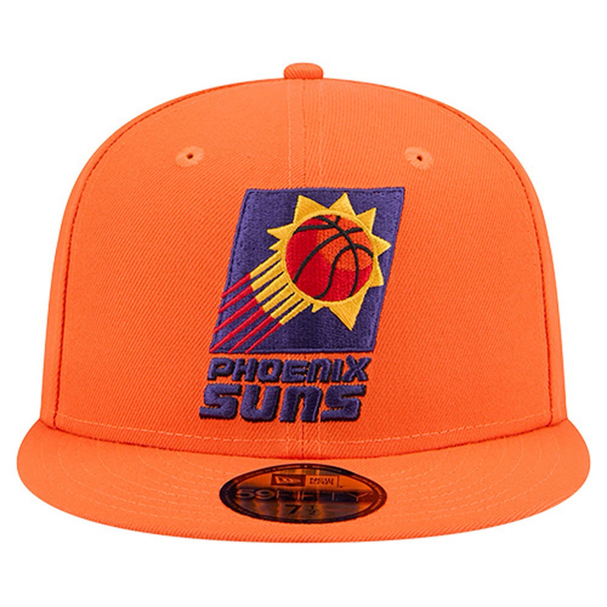 Phoenix Suns Core Logo 59FIFTY Fitted Hat - Orange | New Era on sale