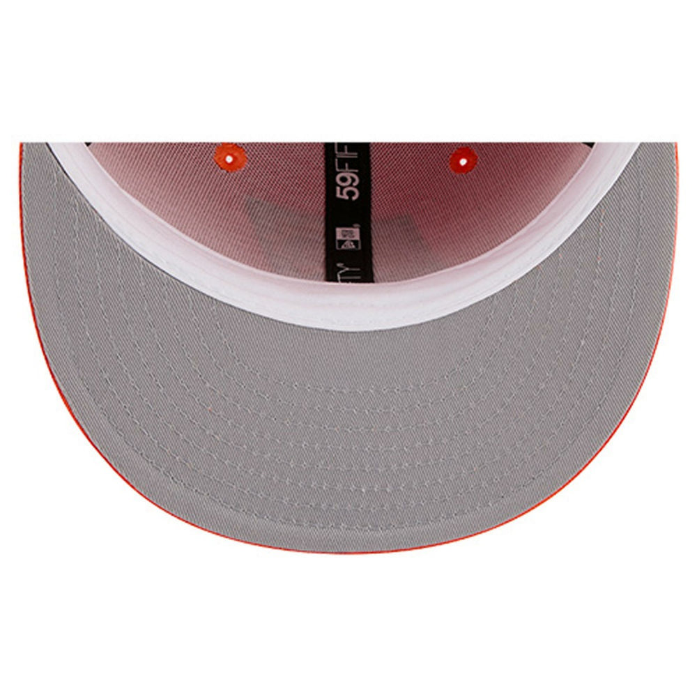 Phoenix Suns Core Logo 59FIFTY Fitted Hat - Orange | New Era on sale