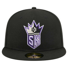 Sacramento Kings Core Logo 59FIFTY Fitted Hat - Black | New Era cheap