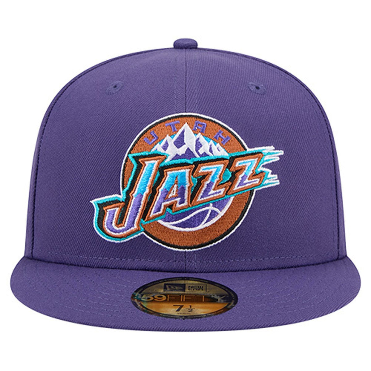 Utah Jazz Core Logo 59FIFTY Fitted Hat - Purple | New Era shop