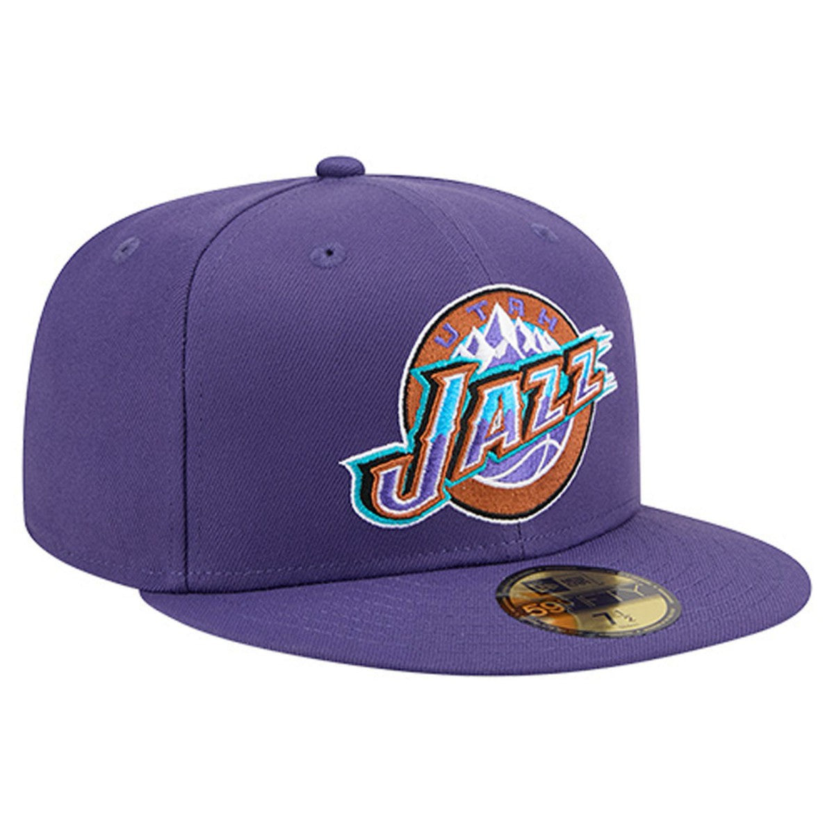Utah Jazz Core Logo 59FIFTY Fitted Hat - Purple | New Era shop