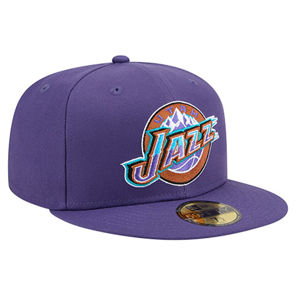 Utah Jazz Core Logo 59FIFTY Fitted Hat - Purple | New Era shop