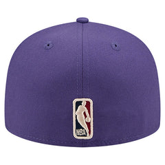 Utah Jazz Core Logo 59FIFTY Fitted Hat - Purple | New Era shop