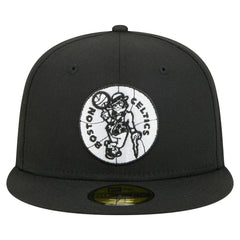 Boston Celtics 59FIFTY Fitted Hat - Black | New Era outlet