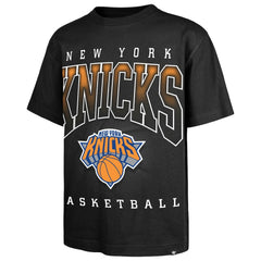New York Knicks '47 Afterhours Foundation Premium Heavyweight T-Shirt - Black | 47 brand for sale