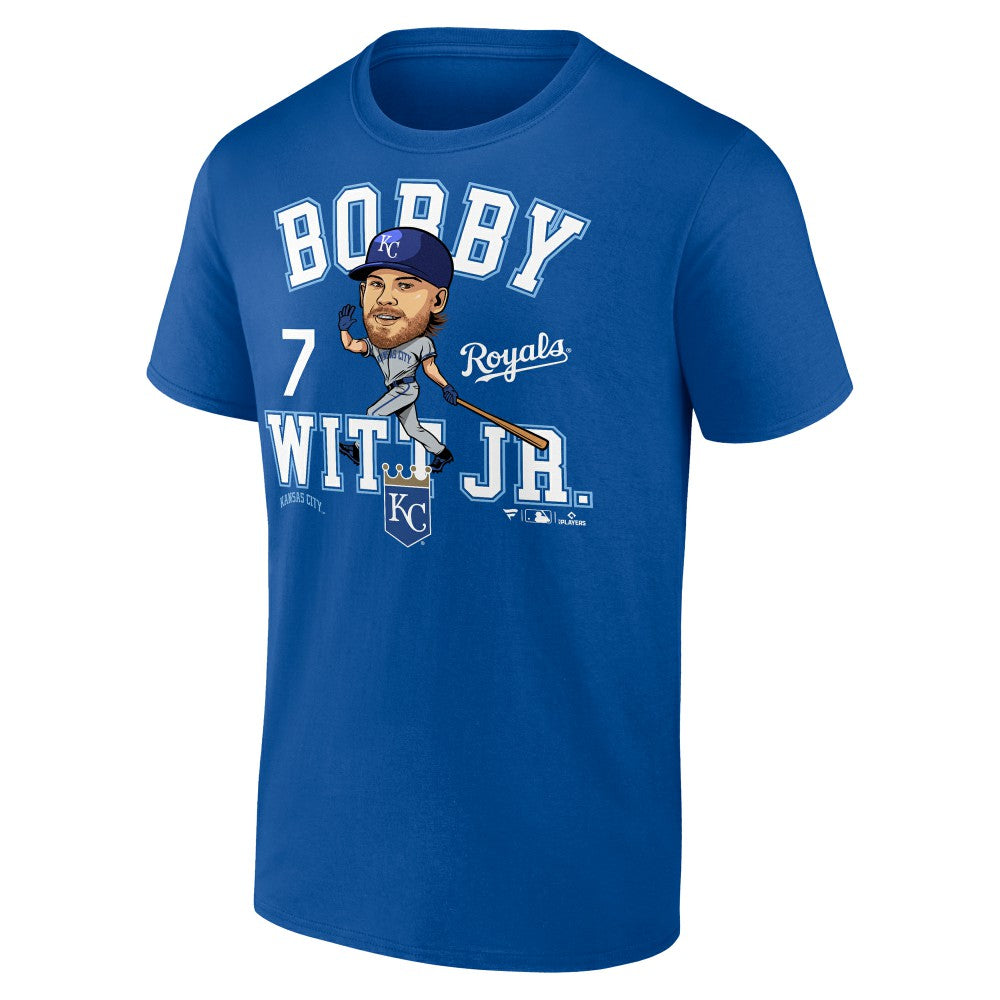 Bobby Witt Jr. Kansas City Royals Hometown Caricature T-Shirt - Royal