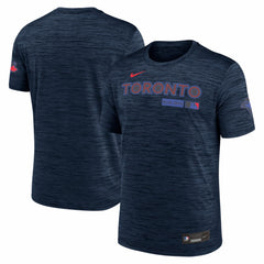 Toronto Blue Jays Authentic Collection City Connect Velocity Dri-FIT T-Shirt - Navy | Nike