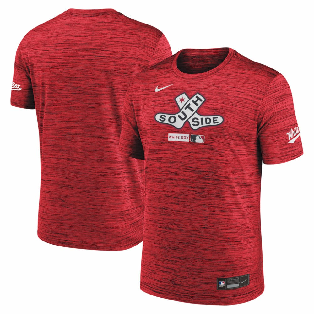 Chicago White Sox Authentic Collection City Connect Velocity Dri-FIT T-Shirt - Red | Nike