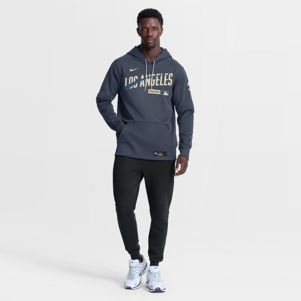 Los Angeles Dodgers Authentic Collection City Connect Therma-FIT Hoodie - Navy | Nike