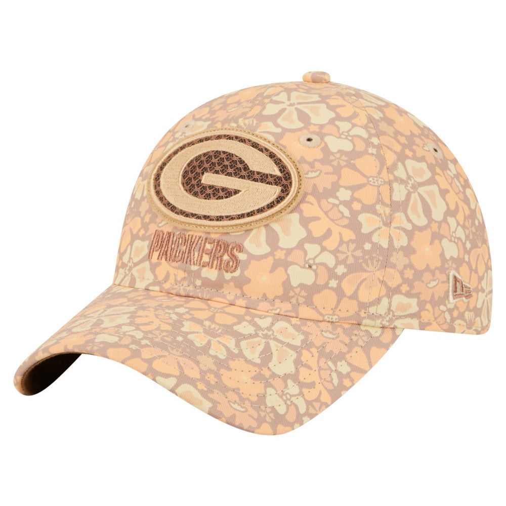 NFL Green Bay Packers Women's Floral 9TWENTY Adjustable Hat