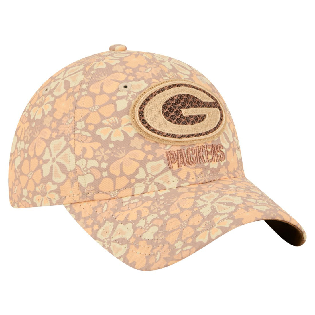 NFL Green Bay Packers Women's Floral 9TWENTY Adjustable Hat