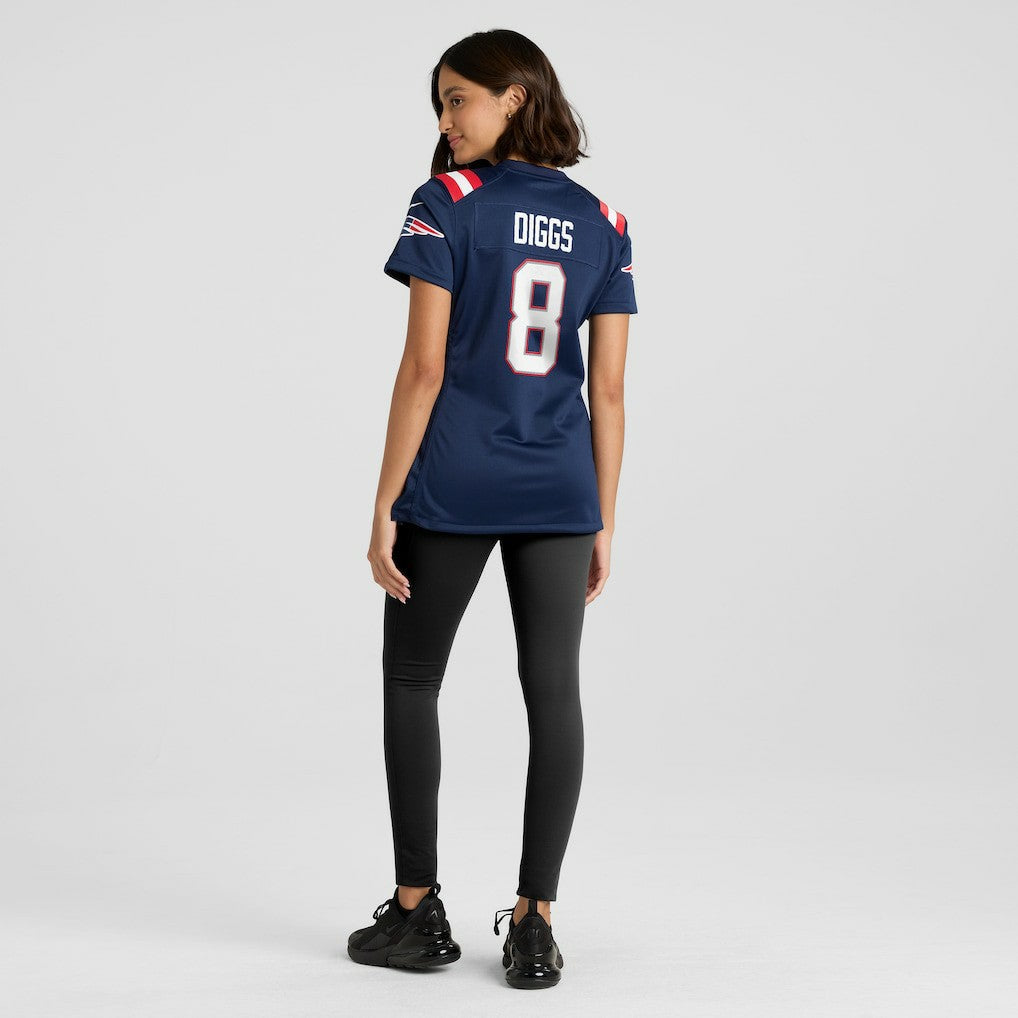 NFL New England Patriots Stefon Diggs  Women's Game Jersey