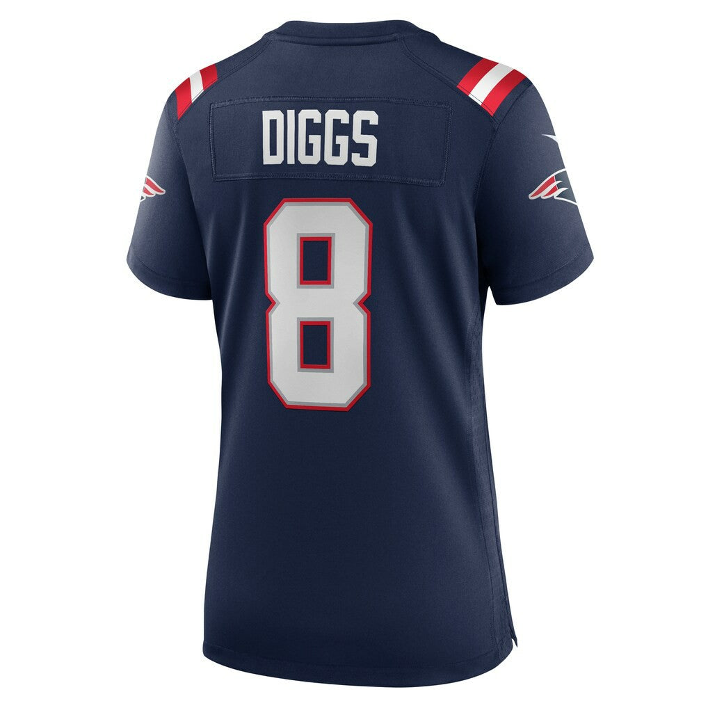 NFL New England Patriots Stefon Diggs  Women's Game Jersey
