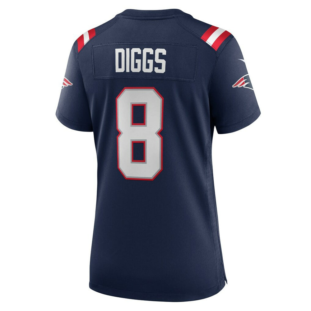 NFL New England Patriots Stefon Diggs  Women's Game Jersey