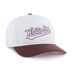 Chicago White Sox Unisex Love Letter Adjustable Hitch Hat - Stone/Burgundy | 47 brand