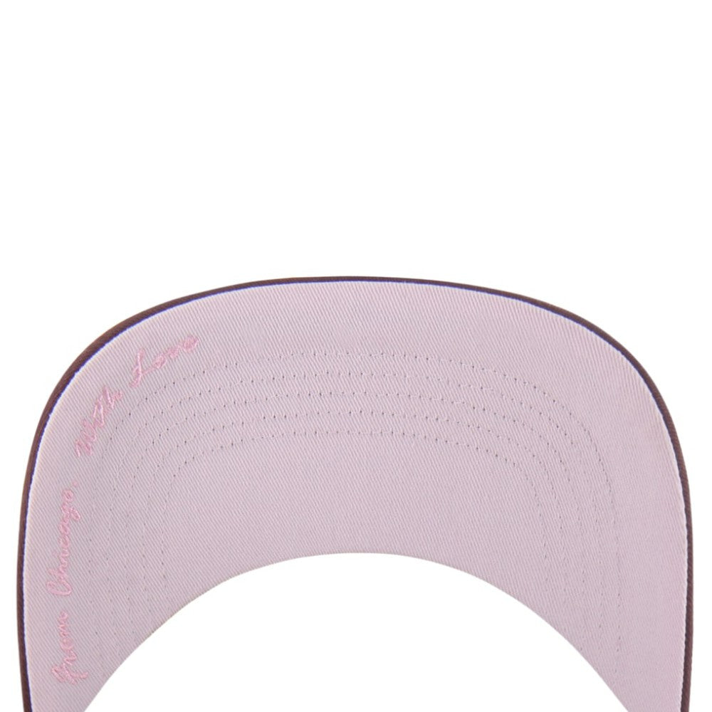 Chicago White Sox Unisex Love Letter Adjustable Hitch Hat - Stone/Burgundy | 47 brand