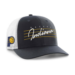 Indiana Pacers '47 Downburst Trucker Adjustable Hat - Navy | 47 brand outlet