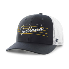Indiana Pacers '47 Downburst Trucker Adjustable Hat - Navy | 47 brand outlet