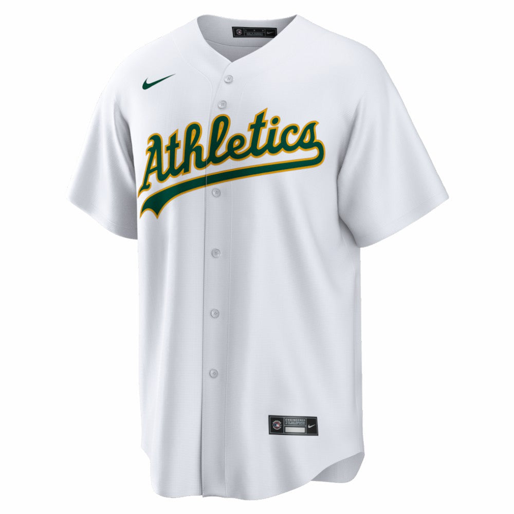 Nick Kurtz Athletics Home Replica Player Jersey - White | Nike