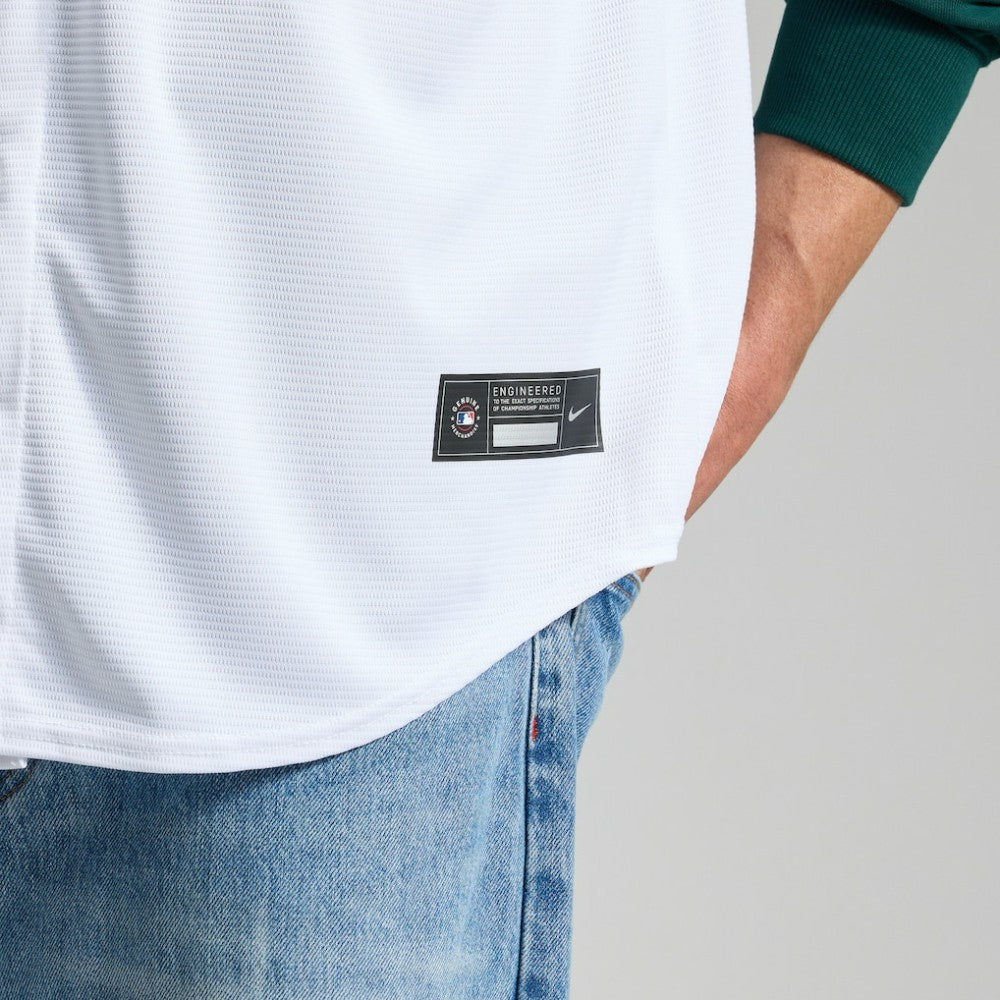 Nick Kurtz Athletics Home Replica Player Jersey - White | Nike