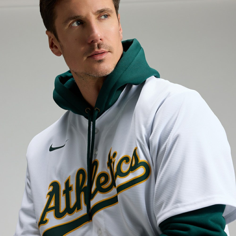 Nick Kurtz Athletics Home Replica Player Jersey - White | Nike