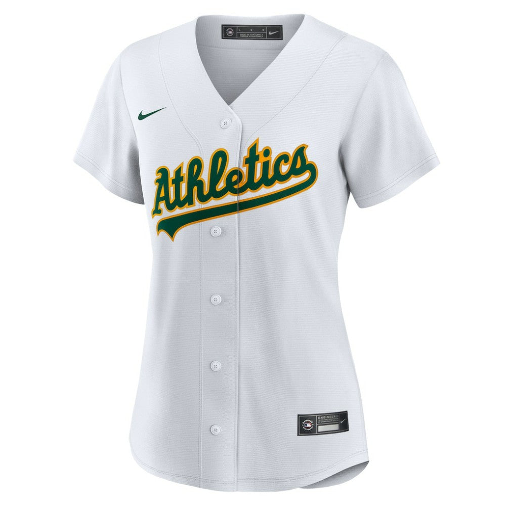 Nick Kurtz Athletics Women's Home Replica Player Jersey - White | Nike