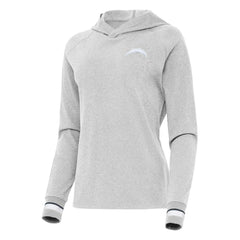 NFL Los Angeles Chargers Antigua Women's Trek Raglan Pullover Hoodie
