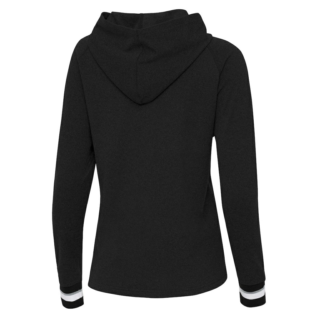 NFL Philadelphia Eagles Antigua Women's Trek Raglan Pullover Hoodie