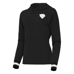 NFL Jacksonville Jaguars Antigua Women's Trek Raglan Pullover Hoodie